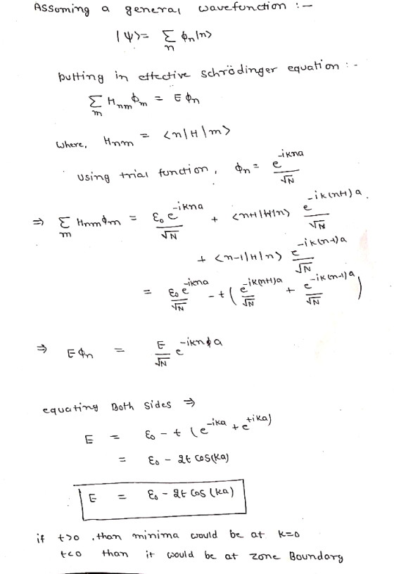Somim a geneavefunctiam butting i etecve Schrödinger eqvati on where, using mat functi on Doth Sides -> equati t-ika if t>0 ,