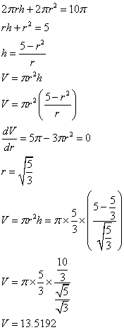 rh +r2-5 r(부) dT ー=57-3m2 = 0 dr 10 13.5192