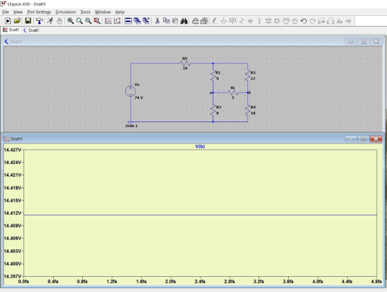 LTspice XVII - Draft Eile View Plot Settings Simulation Iools Window Help ] Τ 茅49 Q Q皋賒ig E 義더 R龉生刍 / 回ぐ 3 D-epY Of E Aa.op