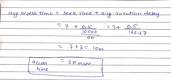 one av우.access time- seek tim e ± aNĢ. Ya tetio-delqu 166-67 砳 aCress me