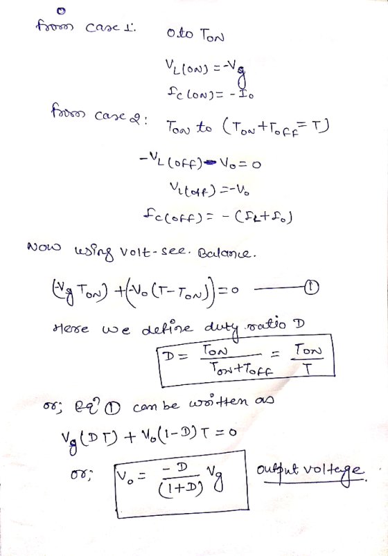 oto ToN VLtow) c LoN) - Io Care To to ToToeTJ tot) c(off)Cet teing Volt See. Balane. define duty otio D ToN Herse ToN D= Co c