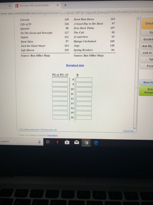 McGraw-Hal Connect Math + www.-awn.connectmath.com/alekscgi/x/isl.exe/1o u-IgNslkr7j8P3jH-10gkyJlKZpletwzpEF4G2dPk30dfCjF6HfO