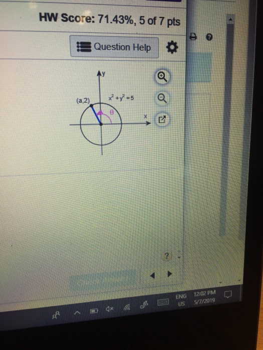 HW Score: 71.43%, 5 of 7 pts Question Help ENG 1202 PM US 5/n/2019
