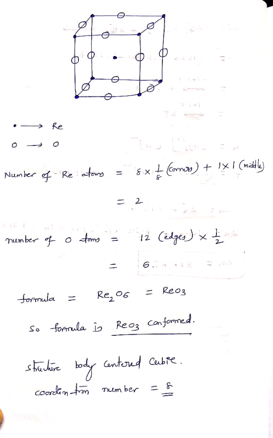 1 Re Number l2 (ed ว่าumber 2- formula Re206 -Reo3 m ber - &