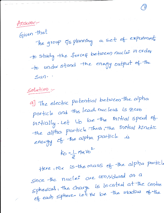 that veD the -forces betoee nuclei in ovdey -fo to undew stand -the enajy output tth The elechic Ptental betocenthe alpha par