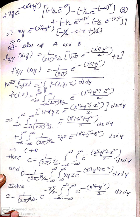 Cufy A and Pat lale (2ITS Rtak) 2 ddy NO Plz e -z)] dxdy 2 CaRtltx) 2. (27% C+D 2 ApxP and ApzpzAt 2zhx Solve 2- ned with Sca