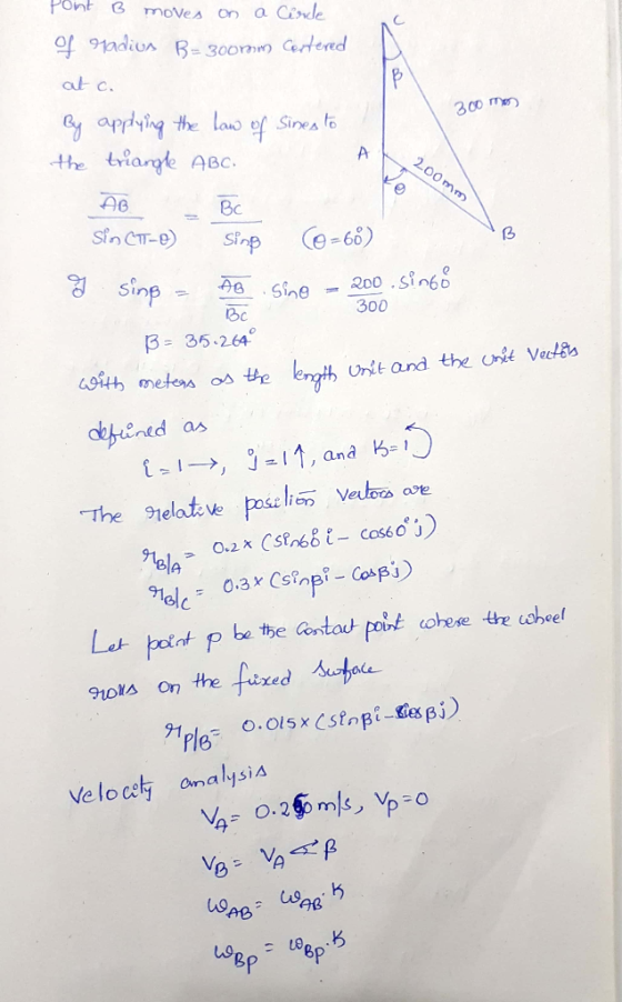Ptmoves on a Cinde at c the tiarge ABc. 8c 300 Вс 35 264 coith metess os e ength Unit and the Unit Veckss dbrentd as The hela