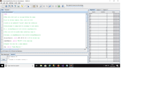Edlt Execute 1 dat Line: 99 Column: 22 Show Line Numbe O Type hene to search