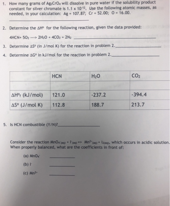 How many grams of Ag Cr04 will dissolve in pure water if the solubility product constant for silver chromate is 1.1 x 10-12,