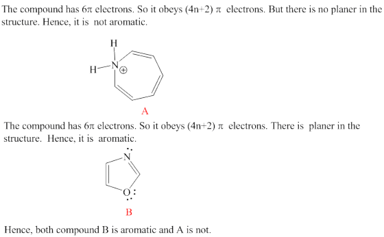 Indicate Whether Or Not Each Of The Following Structures Is Considered To Be Aromatic ZuoTi Pro