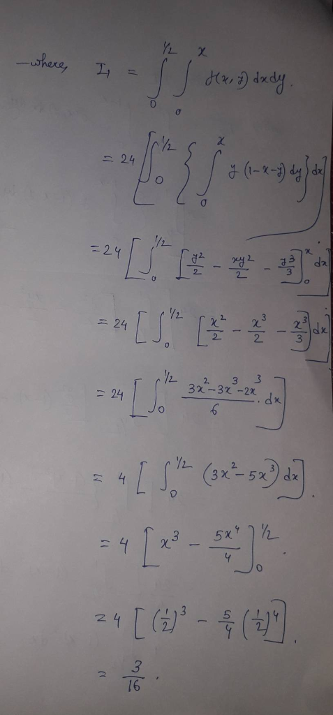 0 24 2. 3 0 = 24 32 -32-2xdx 0 5 2 3 16