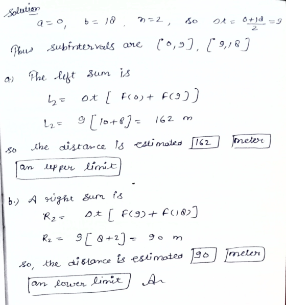 Solutio 2. 80 Jhe dista-ce est male d 「162- meter