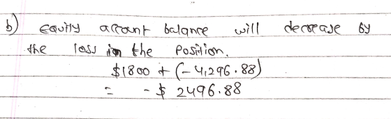 dece 6y atant balqnce Cauty Position as the he 2496.88