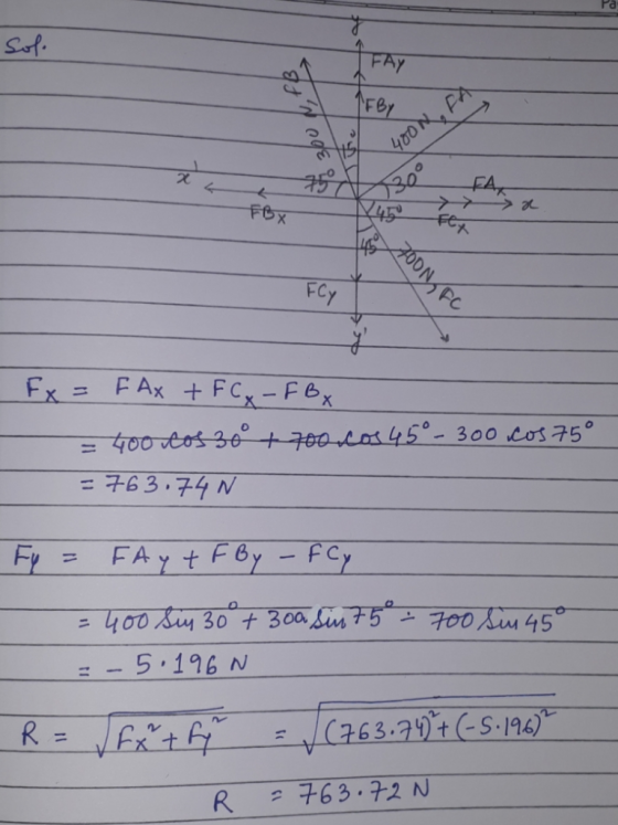 FC =I+63.74 N 5-196 N R 763.7-2 N