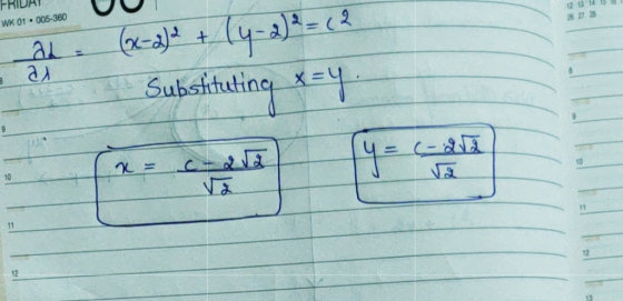 RIDA WK 01 005-360 2 13 14 15 18 26 27 28 al- а» Substituting x=t 10 12 12 13