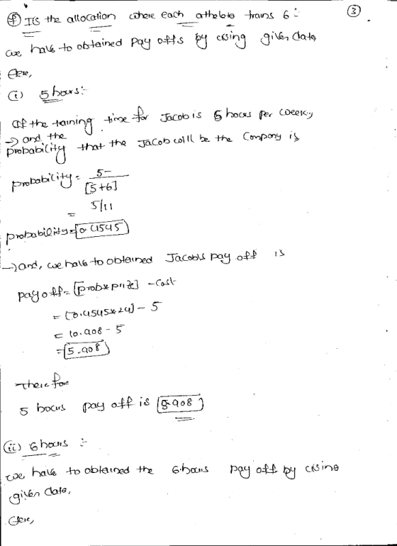 ) TC the oalloCation coheie each athetarans 6 5 hors attD that the JaCob col ll b the Copony i e S ard the 5- 5t61 Dond, coe