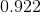 0.922