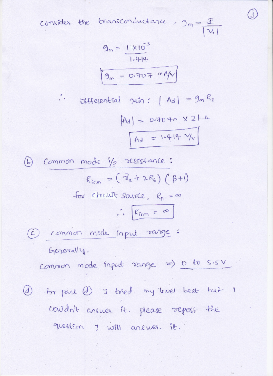 1.4414 Ditfeential ain b Common mode (C cmmon mods. ipuk range Generall ode ipudt aet S V Commom m tied level best bul a Fs c