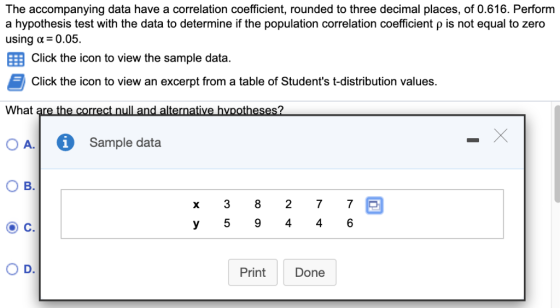 What Is The Test Statistic And Critical Value s The Accompanying Data 