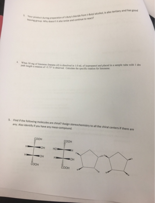 3our prodct during preparation of Butyl chloride from t-Butyl alcohol is also tertiary and has good eaving group Why doesnt