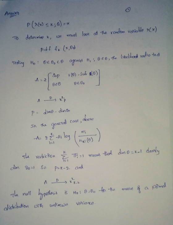 Ansider P(AadEK3a)= must look at tha rondom voiable x) detormine k, TO Loe P.d.f f l,0d Teslng aganist ,0eo, he libelihoh Yad