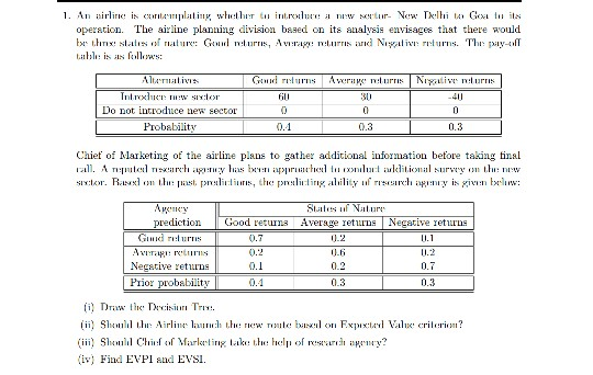 operation. The airline planning division based on its analysis envisages that there would fill -40 Do not introduce ne sector