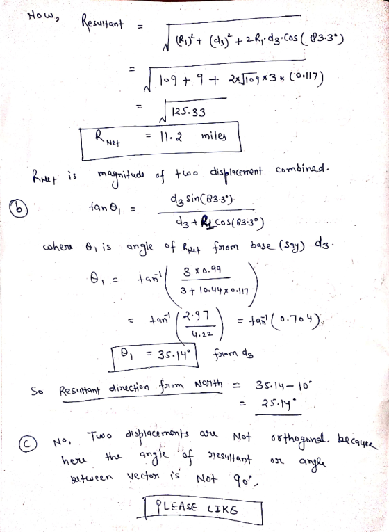HOw, Reatont (dj2,d3.Cas ( 33) x 125.33 miles Net Combinad dipркетоet magni dg sinC83-3) tan dstRcos(e33) Coheru angle of ut