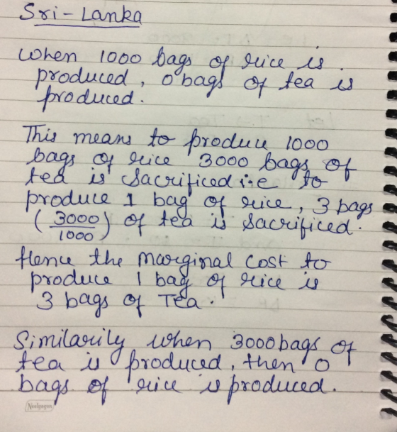 oduad ice, 3 bags cedl produte 1 b l boo Hana tha ms-ginal Cost to produco 1 b Neelgagon