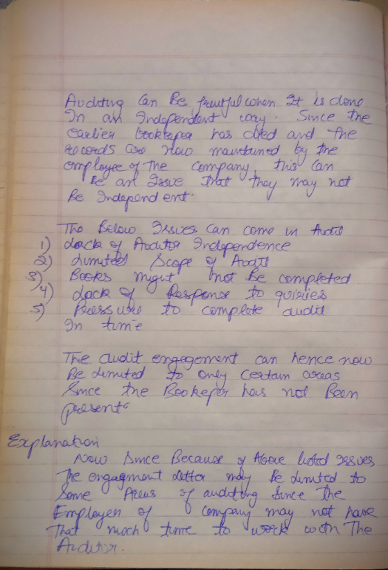 Snce dne ond fhe roup mau Re Sdepand ent ence Beeks mpleted to compete auoit On tume The audlit edargenent can hence Erla ach