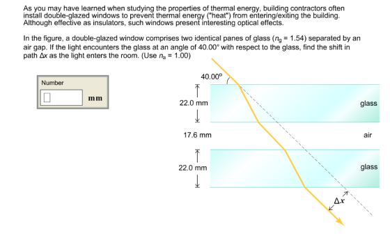 As you may have learned when studying the properties of thermal energy, building contractors often install double-glazed wind