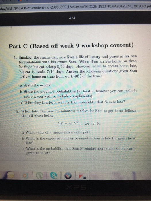 7946268-dt-content-rid-23953695 1/courses/EGD126 1913TP1/MZB126 S1 2019 P3.pd 4/4 Part C (Based off week 9 workshop content)