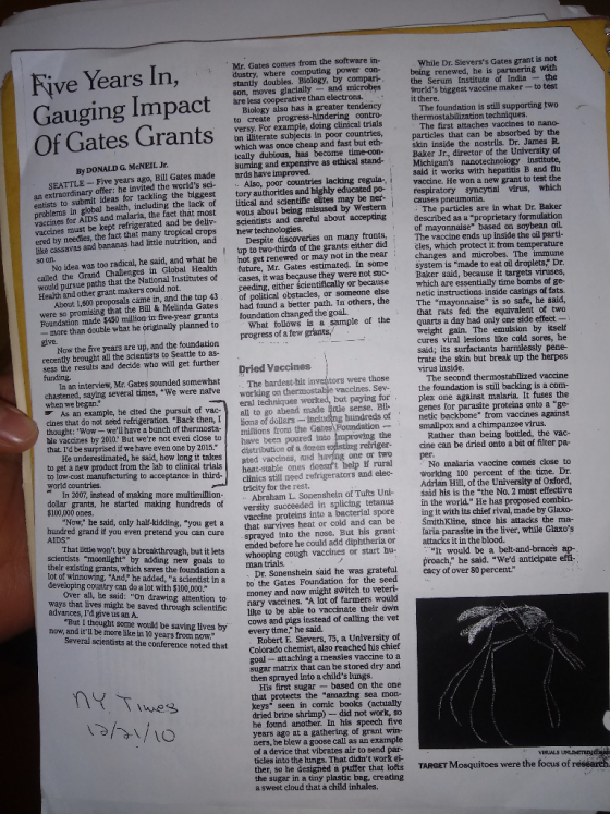 Five Years In, Gauging Imp Mr. Gates comes from the software in- stantly doubles. Biology, by compari- Biology also has a gre