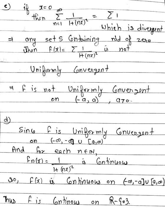 then which is diveyent nbd not ony set s Cantaining. Thon H(n)2 Uni amly Canvengnt Unimly Convenunt f is net mly (-a, a) G70