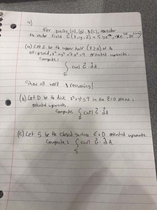 4) (o) Let E be te upper half (X2ol of A Comp-te cul G A Shor all hel fecsoiny