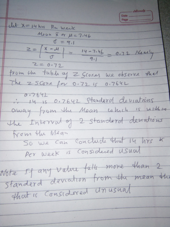 -Mirmale Date Page ilut X=L4 hrs Pu weilc Moun Xor M7,46 X -JM 14-7.46 Maly 72 Z=O.72 trom tha tubla a 2 The we observe Phet