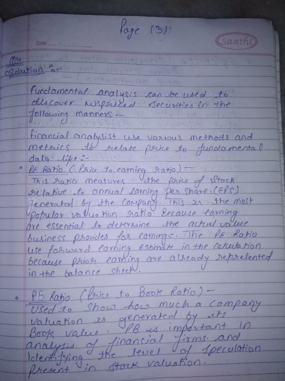 Paze r3)! Saatht Date Ynt. oluhan Funclamental analysis Canbr use al to the speiedd Manners dis cover eccurities io olaing fi