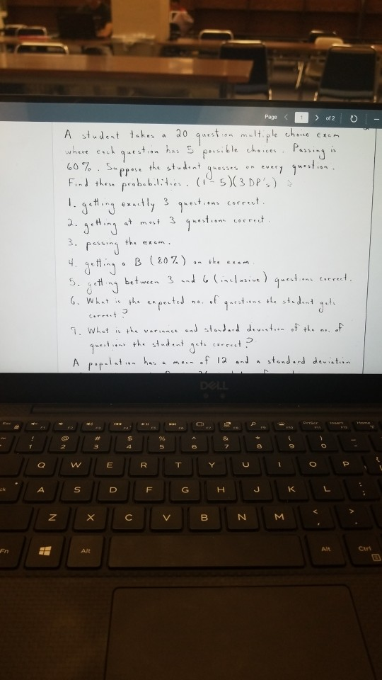 > of 2 Q0 gue t ston ch..ce n “ lf. , le A sh.dent ickes excm wnere 3 Pssi th exsm 4 B(07) A S DF GHJKL Z X C V B N M