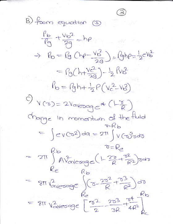 (Yonge in momentum d the fluid Rb し22 Rb to