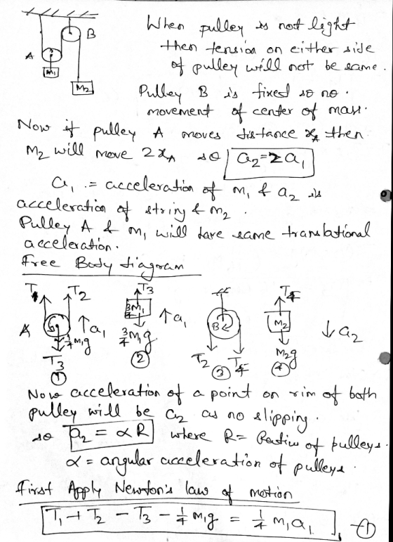then-lensen on eitter de moveMe enfer omaM al .= acceleration at mi a2血 a acelerc4on 2 3 2午 Now accelesation ota point onb (