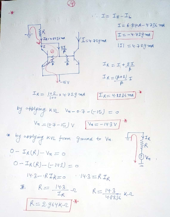 I IE-L I 6-91KA- 4736 MA R I =-4.729- LE4.2mA IR= 4134 IIl = 4.729 mA T REHT21 IRE(A+2) P A S1- IR o2 x 4.72 mA R= 4.8226 MA