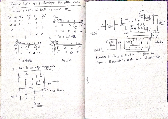Case Similar logic con be dedeloped for otfor ON Wha 3 LEDS of Bal becormes D2 C Ir 13 12 Ball C 가rndr olear Do DI SSS 11 13