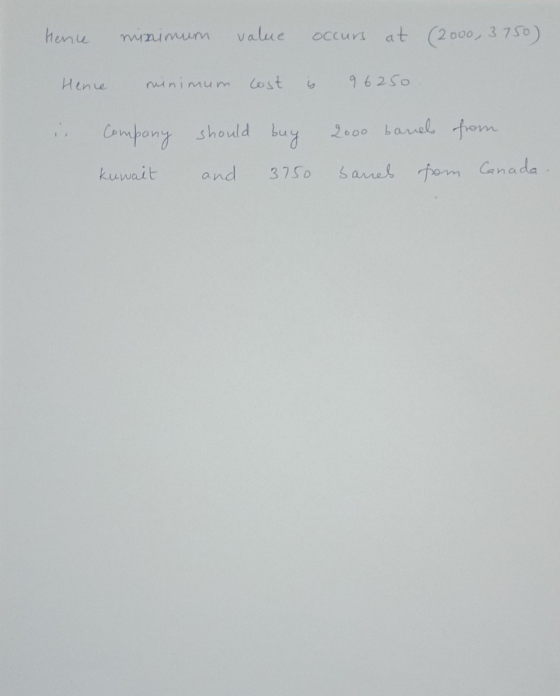 home wimum value cccurs at (2000, 375) 6250 Hinu nunimum ost ,.. 07.shoul kuwait and 375o sans po ana Cew Canada
