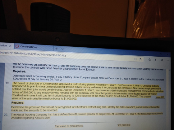 ation Conversations books/9781260466492/cfi/6/30!/4/2/38/6/12/36/2@0:65.5 will be deirverea on January 3U, Year z, ana tne co