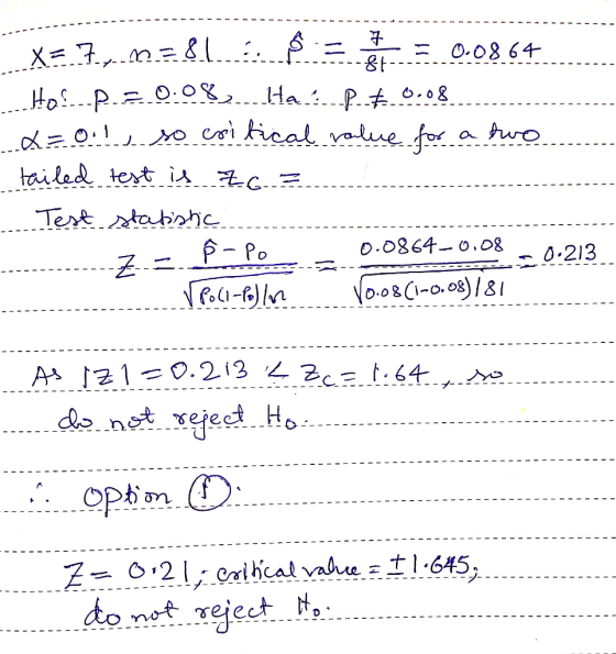 Cs1 Po 0 . og 64-0 , og 0.213 de-nst reject-Ho