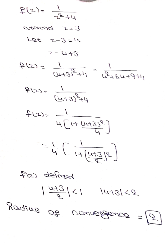 Let z-3= PL2) Pdefoed odius