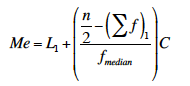 n 2 Me L C wmedian