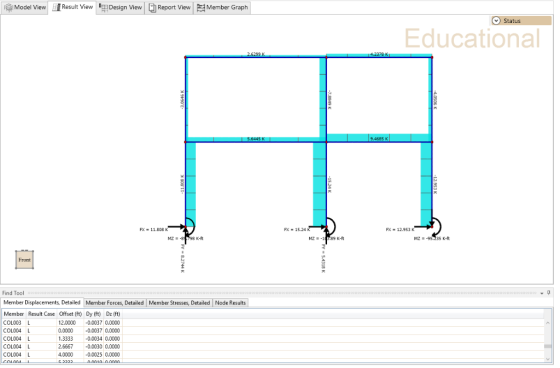 Model View Result View Design View Member Graph Report View Status Educational 2.6299 K 4.2378 K 9,4685 K 5.6445 K EX 15.24 e