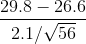29.8-26.6 2.1/V56