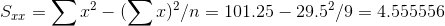 ΣΤΕΙΣΣ α)/n-101.25-29.5?/9-4.555556 τρ