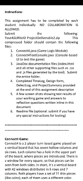 Instructions This assignment has to be completed by each student individually. NO COLLABORATION IS ALLOWED Submit YourASURite